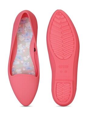 Crocs Women's Eve Coral Pink Ballet Flats